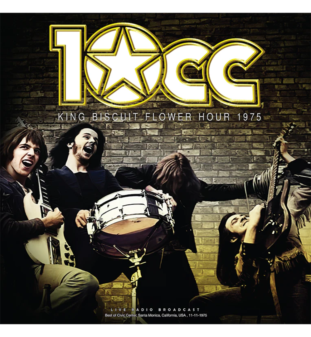 10cc – King Biscuit Flower Hour 1975 (Limited Edition on 180g Transparent Orange Vinyl)