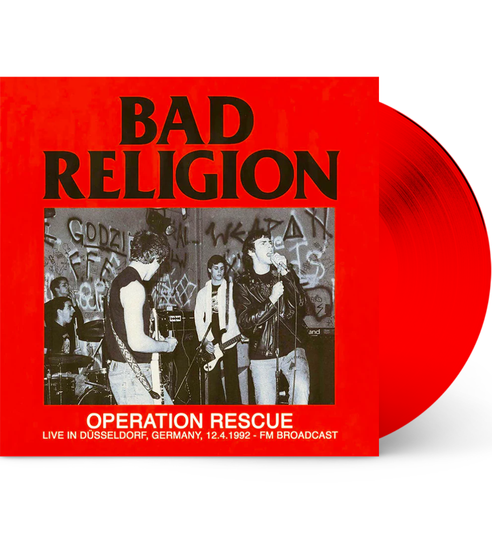 Bad Religion – Operation Rescue: Live in Düsseldorf, 1992 (Limited Edition on Red Vinyl)