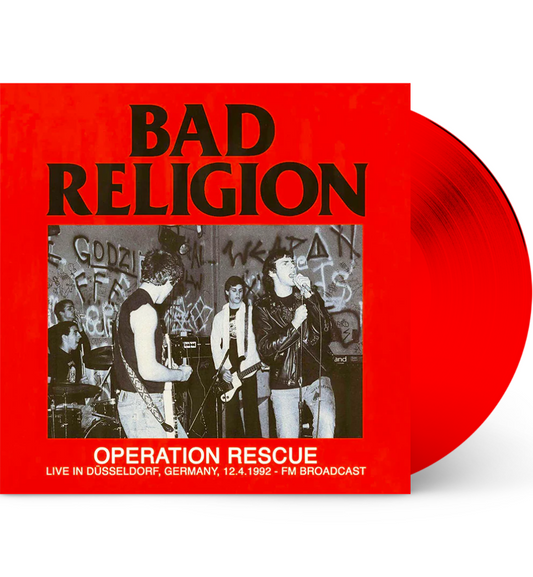 Bad Religion – Operation Rescue: Live in Düsseldorf, 1992 (Limited Edition on Red Vinyl)