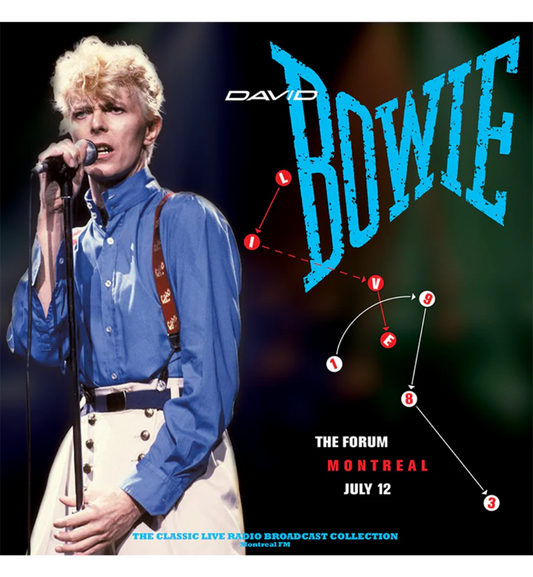 David Bowie - Live at the Forum Montreal 1983 (Limited Edition Hand Numbered Double Album on 180g Green & Black Splatter Vinyl)
