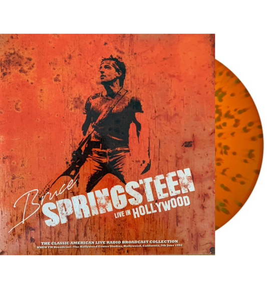 Bruce Springsteen - Live in Hollywood 1992 (Limited Edition Hand Numbered on 180g Orange & Yellow Splatter Vinyl)