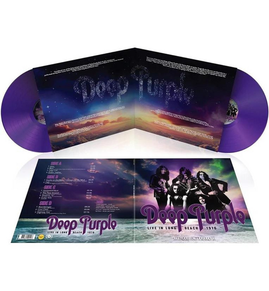 Deep Purple – Live in Long Beach, 1976 (Limited Edition Double Album on 180g Purple Vinyl)