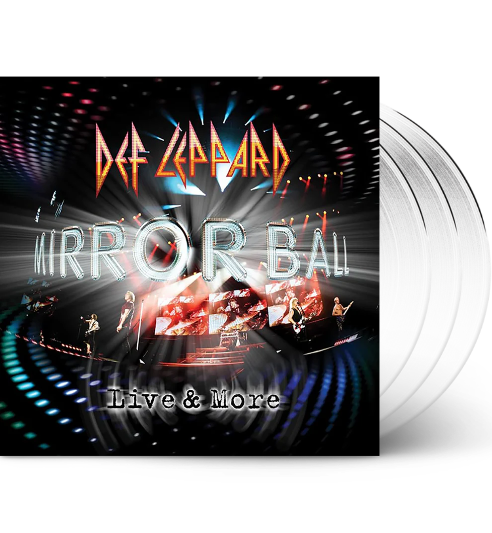 Def Leppard - Mirrorball: Live & More (Limited Edition Triple Album on Clear Vinyl)