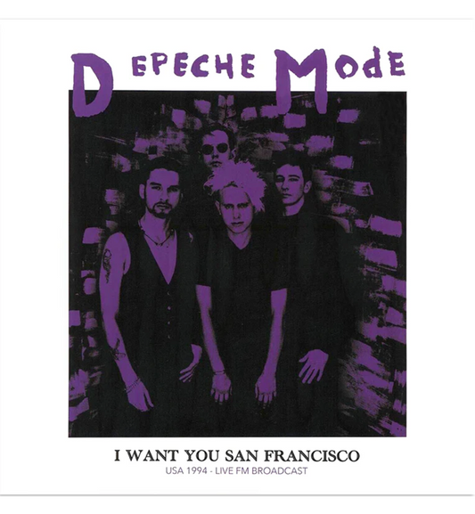 Depeche Mode – I Want You San Francisco: Live 1994 (Limited Edition on Turquoise Vinyl)