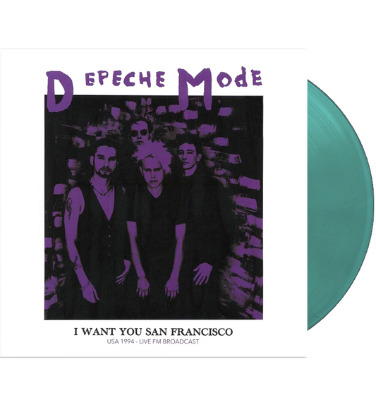 Depeche Mode – I Want You San Francisco: Live 1994 (Limited Edition on Turquoise Vinyl)