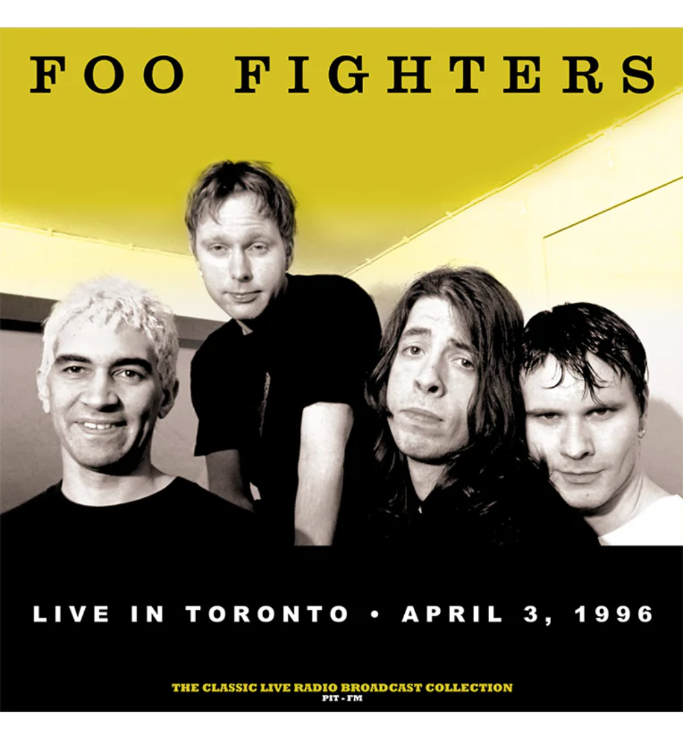 Foo Fighters - Live in Toronto 1996 (Limited Edition on 180g Yellow Marble Vinyl)