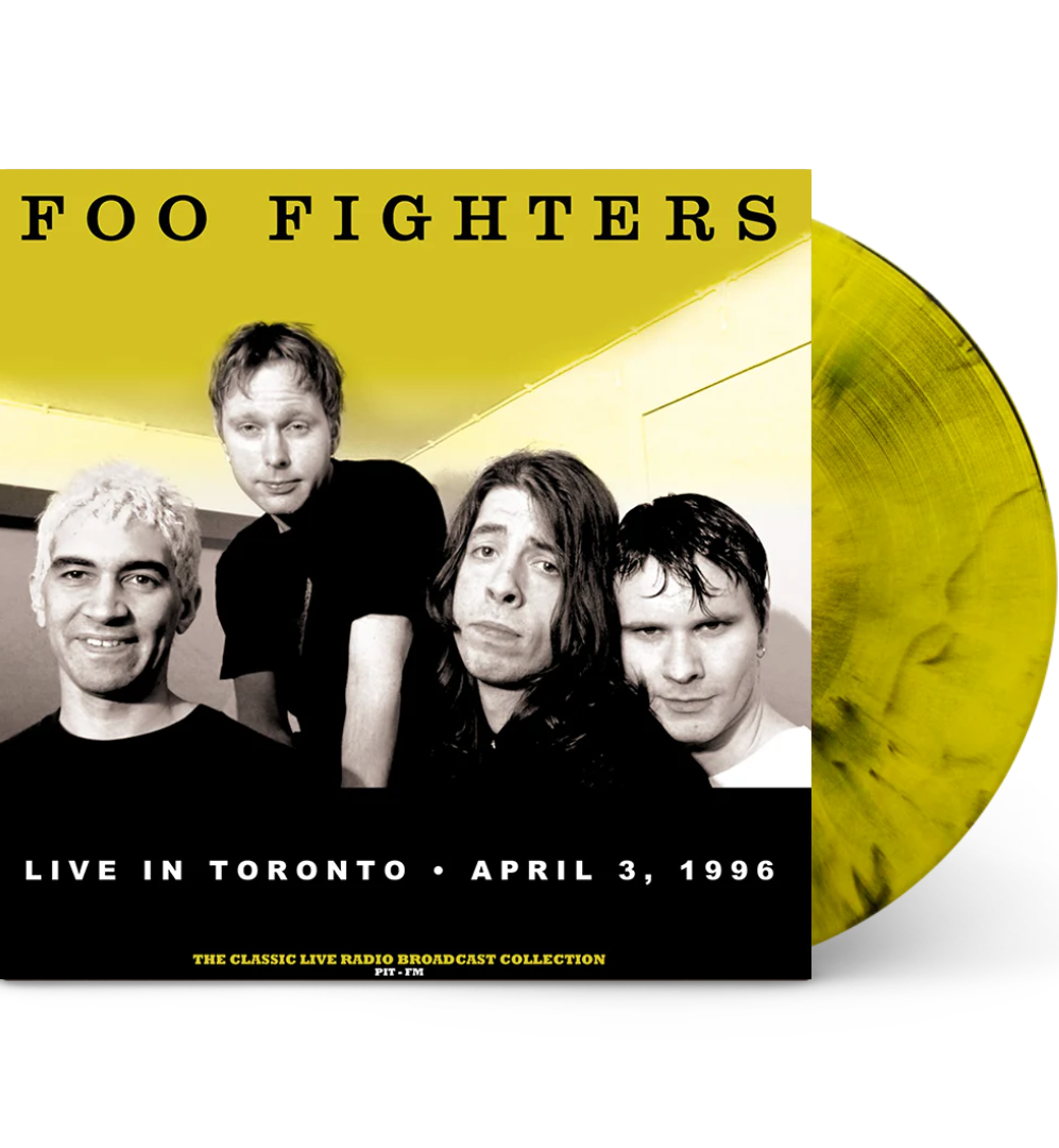 Foo Fighters - Live in Toronto 1996 (Limited Edition on 180g Yellow Marble Vinyl)