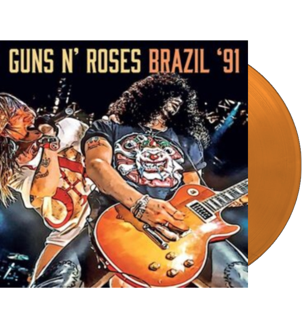 Guns N’ Roses - Brazil ‘91 (Limited Edition Double Album on 180g Orange Vinyl in Gatefold Sleeve)