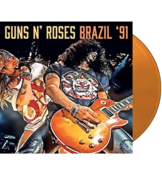 Guns N’ Roses - Brazil ‘91 (Limited Edition Double Album on 180g Orange Vinyl in Gatefold Sleeve)