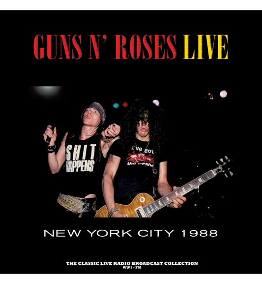 Guns N’ Roses - Live in New York City 1988 (Limited Edition on 180g Lagoon Vinyl)