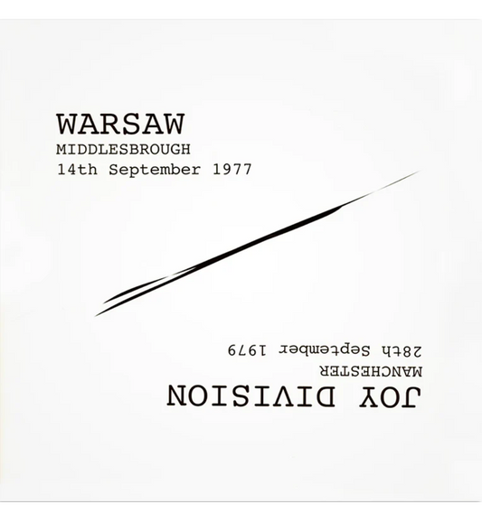 Warsaw / Joy Division – Middlesborough, 1977 / Manchester 1979 (12-Inch Album)