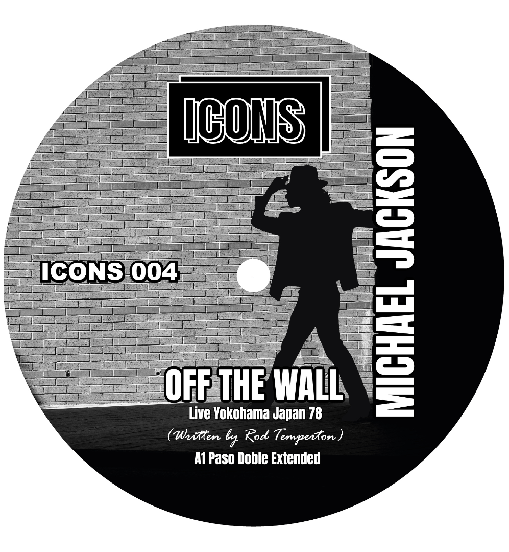 Michael Jackson - Off The Wall: Japan, 1978 (Remixed 12-Inch Single on Blue Marble Vinyl)