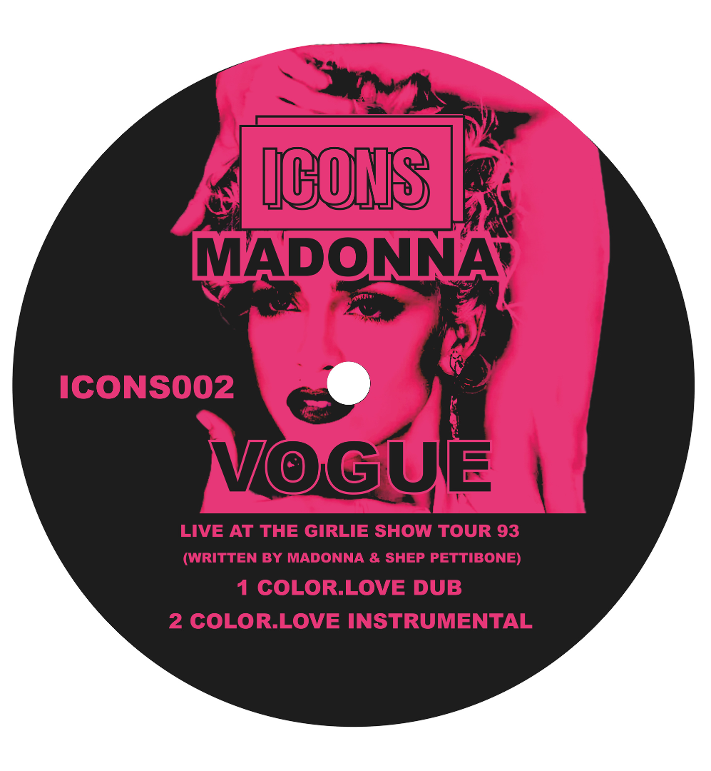 Madonna - Vogue (12-Inch Single on Hot Pink Vinyl)