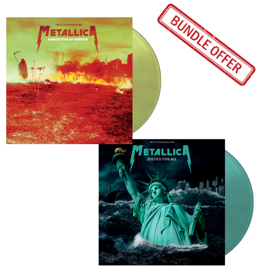 Metallica (2-LP Bundle on Limited Edition Numbered Coloured Vinyl)