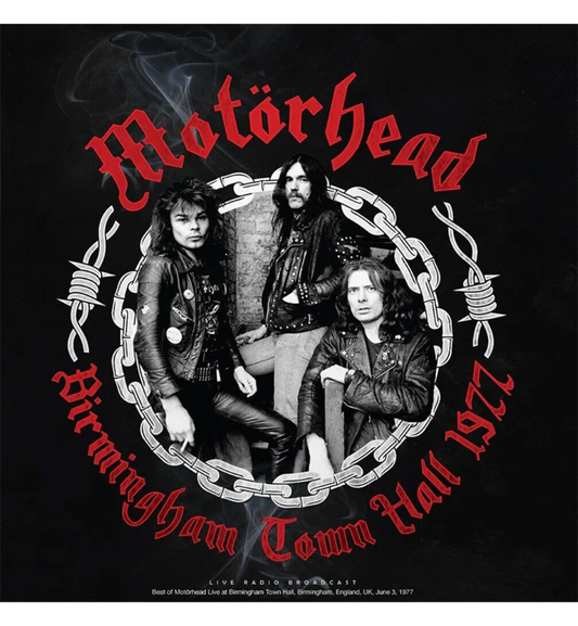 Motörhead – Birmingham Town Hall, 1977 (on 180g Vinyl)