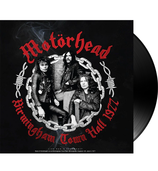 Motörhead – Birmingham Town Hall, 1977 (on 180g Vinyl)