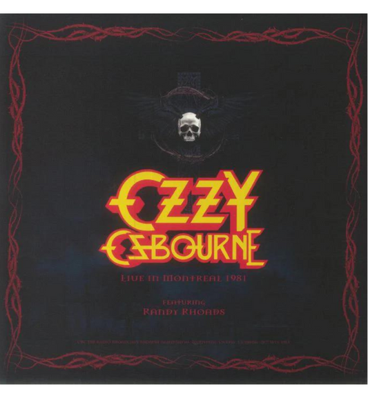 Ozzy Osbourne - Live in Montreal 1981 (Special Edition on Yellow Vinyl)