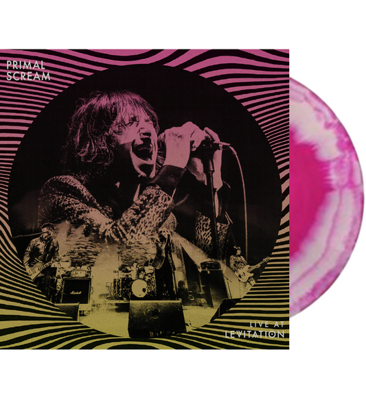 Primal Scream – Live at Levitation (Limited Edition on Pink & White Swirl Vinyl)