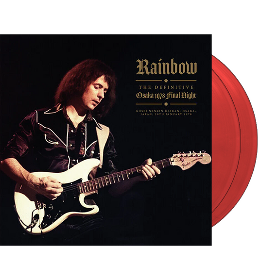 Rainbow – Osaka 1978: Final Night (Double Album on Red Vinyl in Gatefold Sleeve)