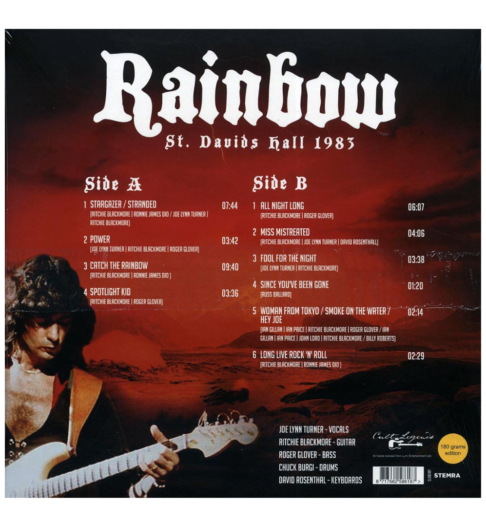 Rainbow - St David’s Hall 1983 (On 180g Vinyl)