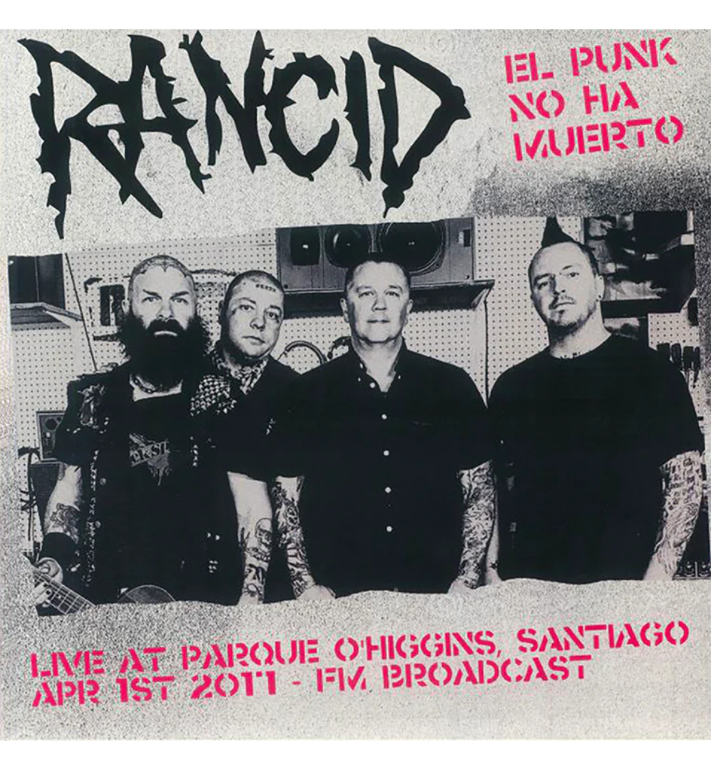 Rancid – El Punk No Ha Muerto!: Live in Santiago, 2017 (Limited Edition on Red & White Vinyl)