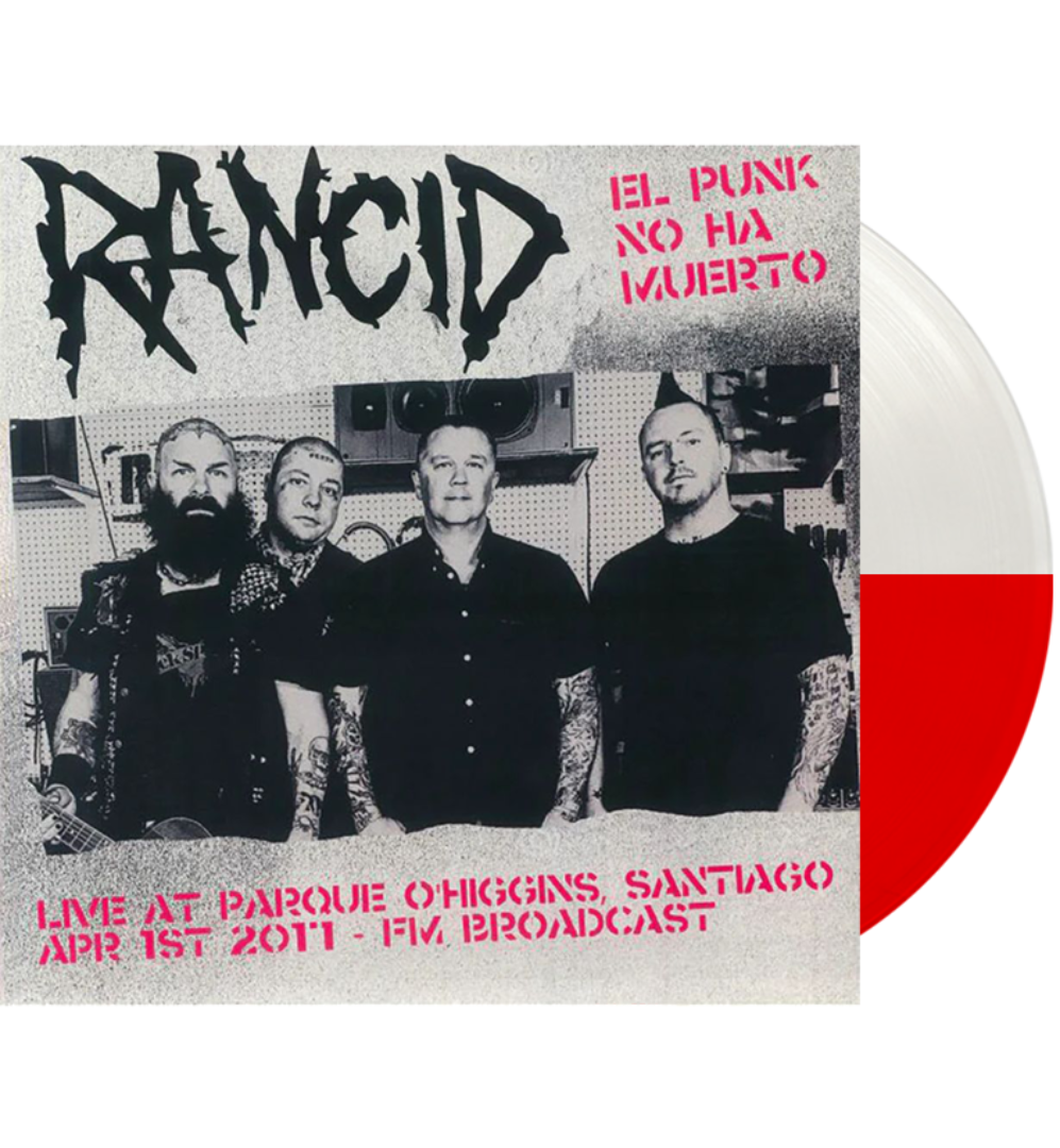 Rancid – El Punk No Ha Muerto!: Live in Santiago, 2017 (Limited Edition on Red & White Vinyl)