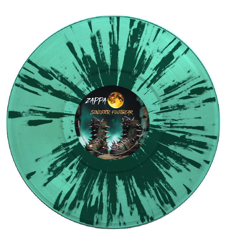 Frank Zappa - Sinister Footwear (Limited Edition Hand Numbered on Splatter Vinyl) Numbers 001 - 010