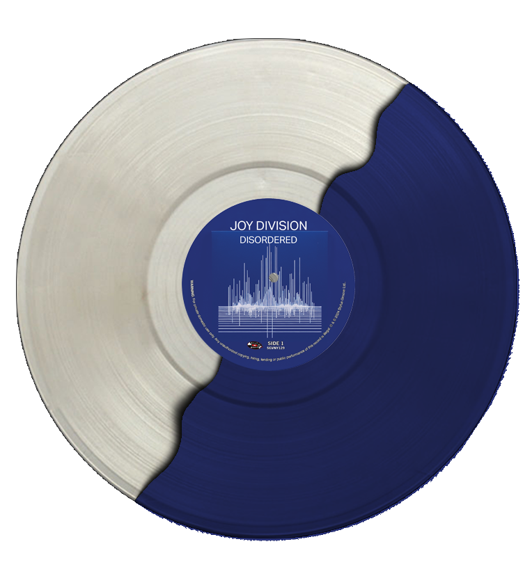 Joy Division - Disordered (Limited Edition Hand Numbered on Blue & White Vinyl)