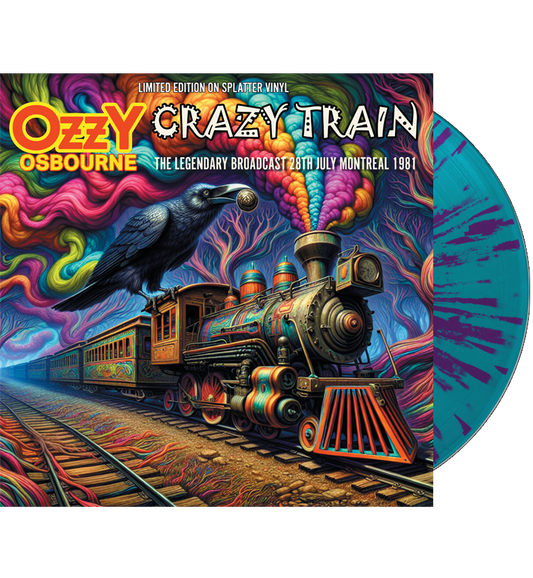 Ozzy Osbourne - Crazy Train (Limited Edition Hand Numbered on Splatter Vinyl)