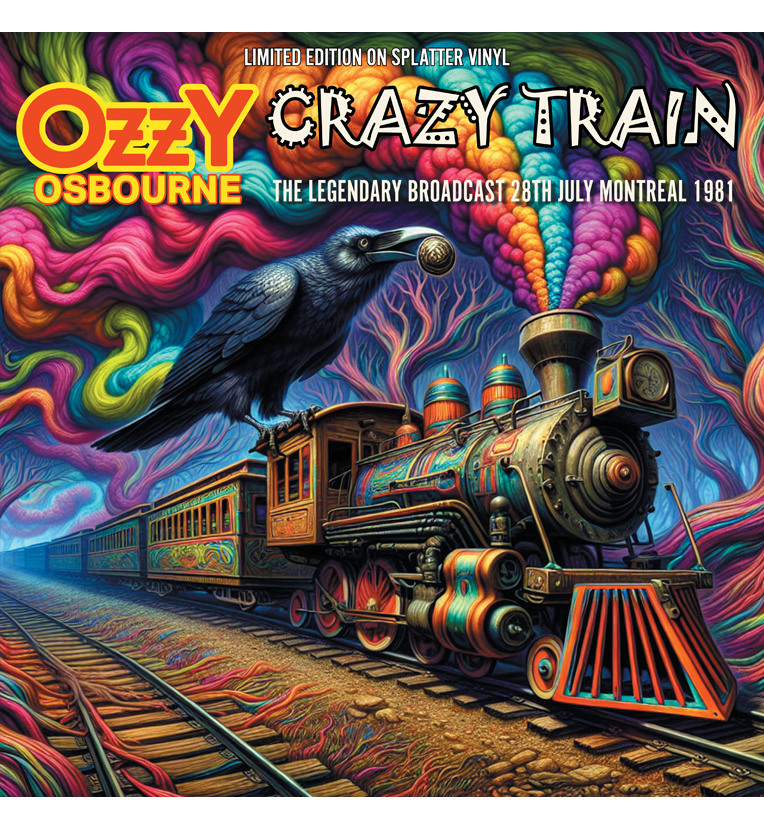 Ozzy Osbourne - Crazy Train (Limited Edition Hand Numbered on Splatter Vinyl)