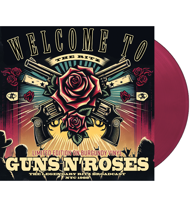 Guns N' Roses – Welcome to The Ritz (Limited Edition Hand Numbered on Burgundy Coloured Vinyl)