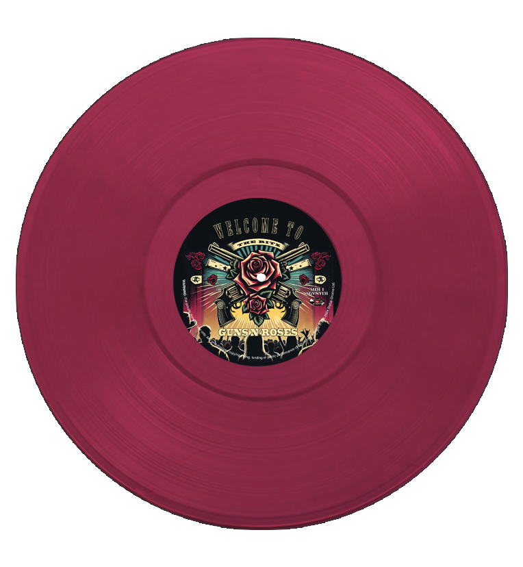 Guns N' Roses – Welcome to The Ritz (Limited Edition Hand Numbered on Burgundy Coloured Vinyl)