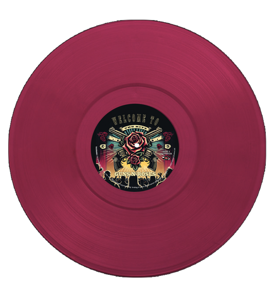 Guns N' Roses – Welcome to The Ritz (Limited Edition on Hand Numbered Burgundy Coloured Vinyl)