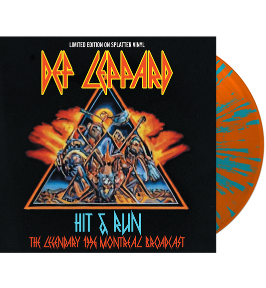 Def Leppard - Hit & Run (Limited Edition Hand Numbered on Splatter Vinyl)