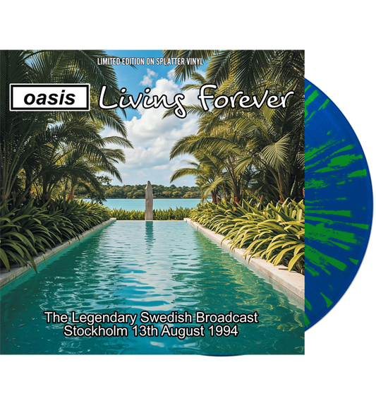 Oasis - Living Forever (Limited Edition Hand Numbered on Splatter Vinyl)