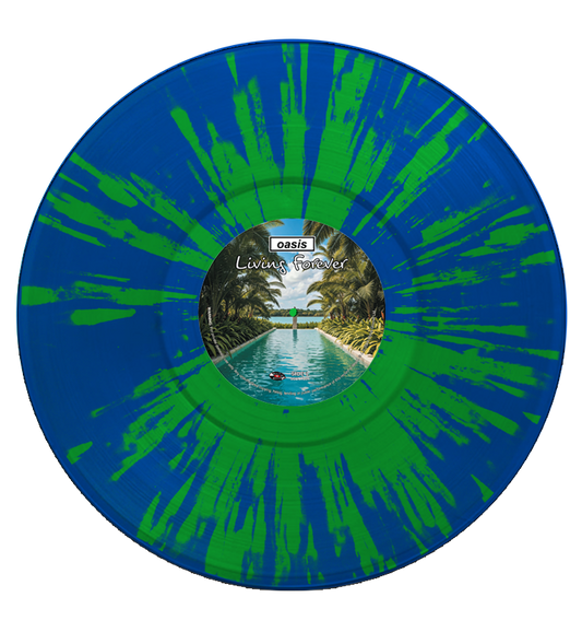 Oasis - Living Forever (Limited Edition Hand Numbered on Splatter Vinyl)