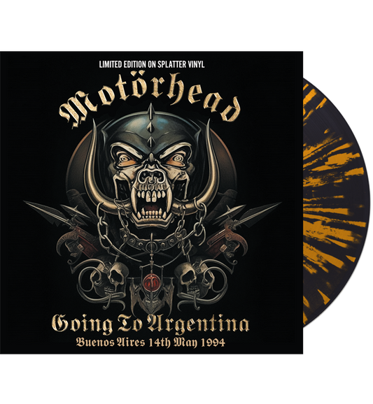 Motörhead - Going To Argentina (Limited Edition Hand Numbered on Splatter Vinyl)