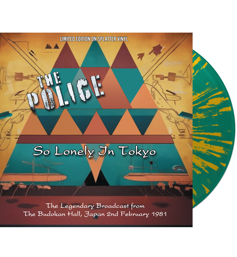 The Police - So Lonely In Tokyo (Limited Edition Hand Numbered on Splatter Vinyl) Numbers 001 - 010