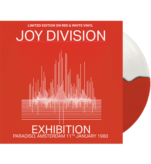 Joy Division - Exhibition (Limited Edition Hand Numbered on Red & White Vinyl)