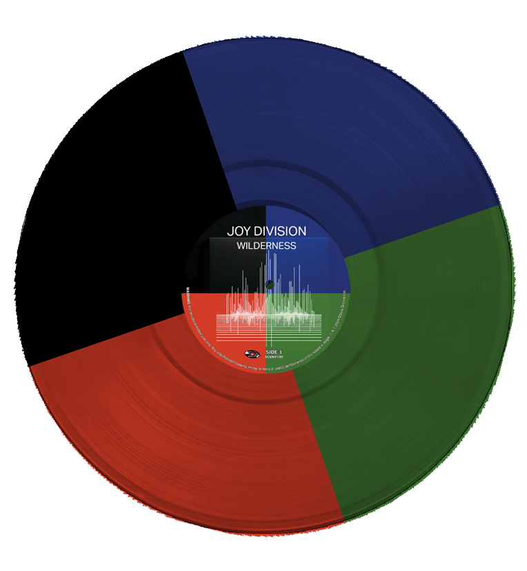 Joy Division - Wilderness (Limited Edition Hand Numbered on Black, Red, Blue & Green Vinyl)