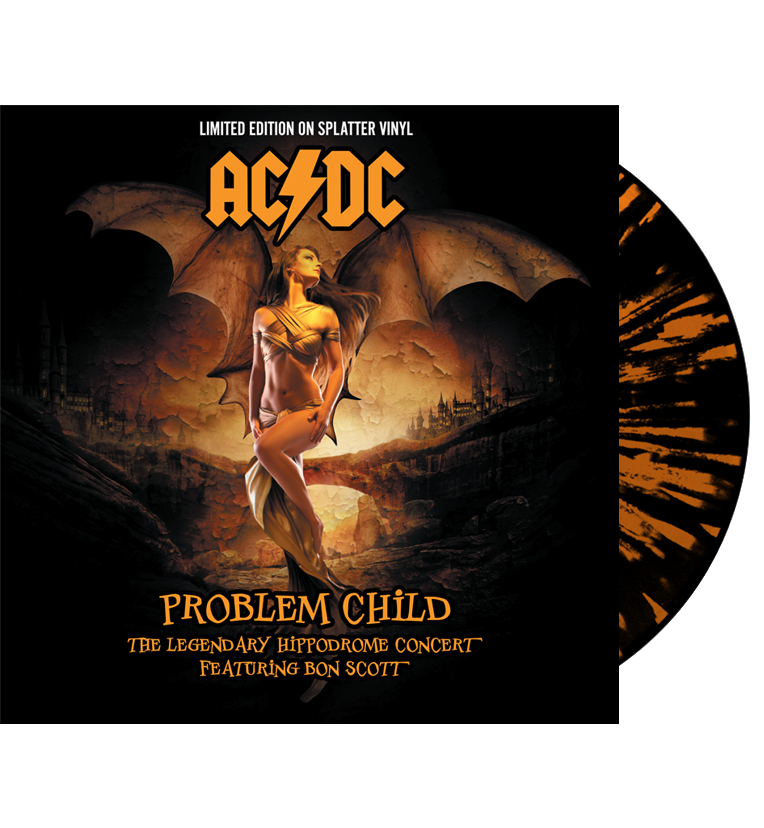 AC/DC - The Bon Scott Era (3-LP Limited Edition Bundle on Splatter Vinyl)