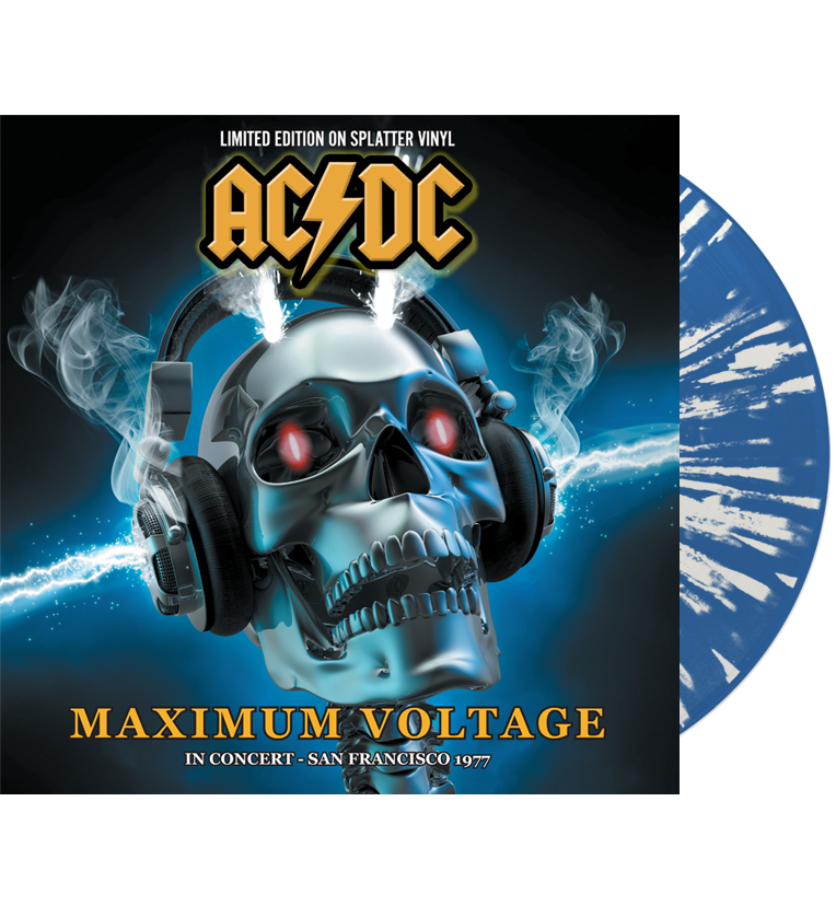 AC/DC – Maximum Voltage in Concert: San Francisco 1977 (Limited Edition Hand Numbered on Splatter Vinyl)