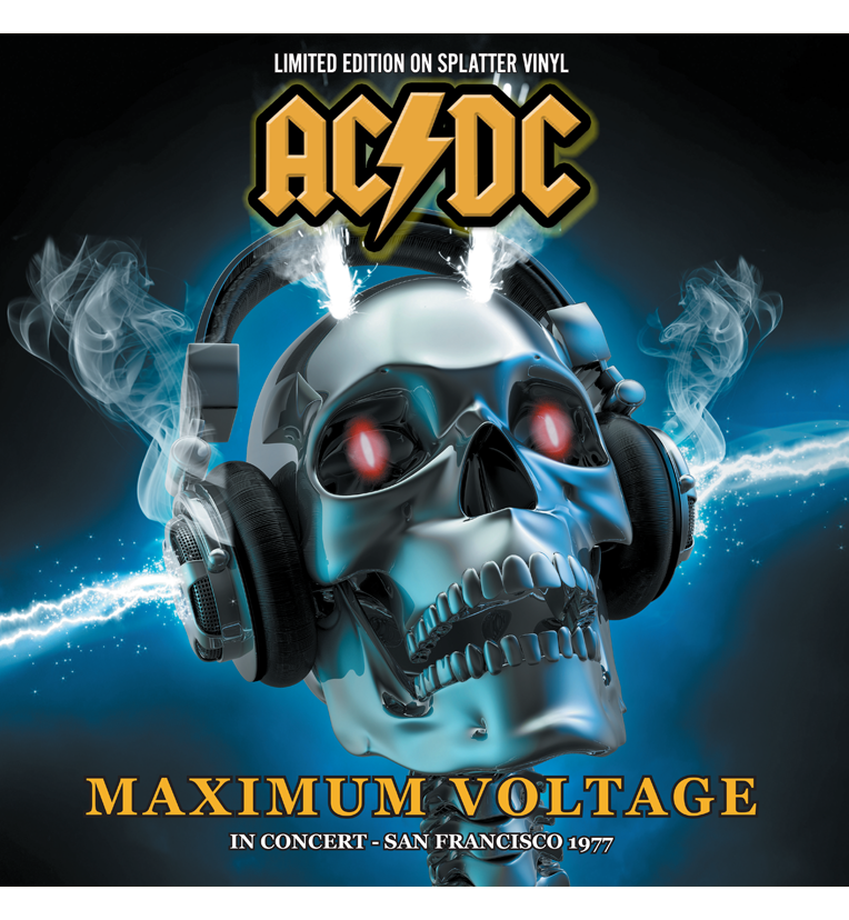 AC/DC – Maximum Voltage in Concert: San Francisco 1977 (Limited Edition Hand Numbered on Splatter Vinyl)