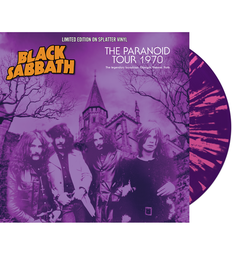 Black Sabbath (2-LP Limited Edition Bundle on Splatter Vinyl)