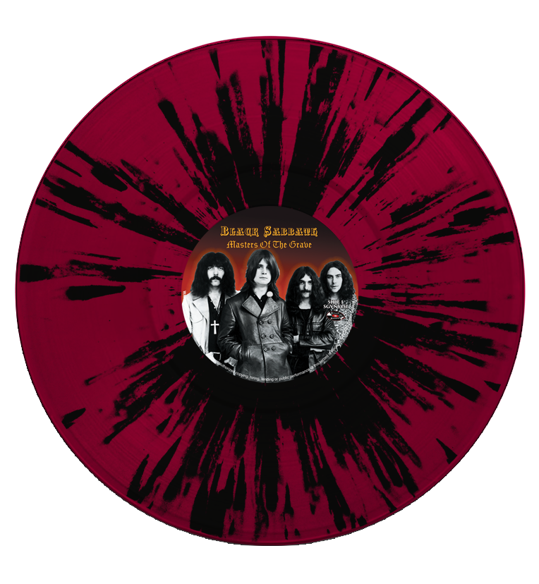 Black Sabbath – Masters of the Grave (Limited Edition Hand Numbered on Splatter Vinyl)