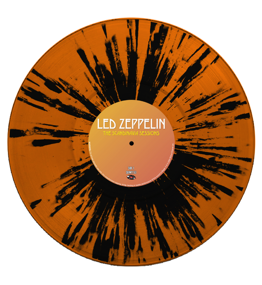 Led Zeppelin – The Scandinavia Sessions (Limited Edition Hand Numbered on Splatter Vinyl) Numbers 001 - 010