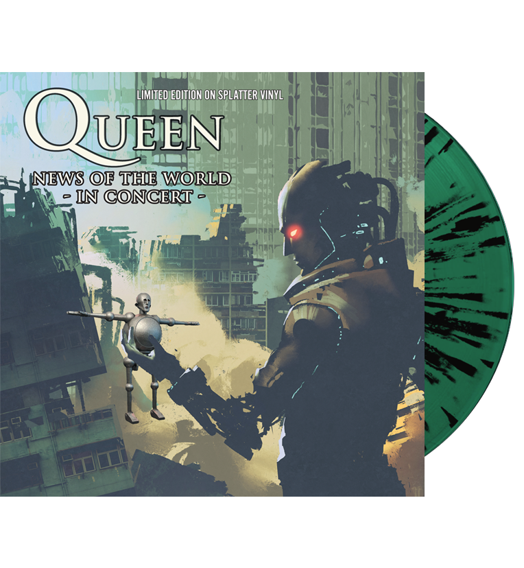 Queen - News Of The World In Concert (Limited Edition Hand Numbered on Splatter Vinyl) Numbers 001 - 010