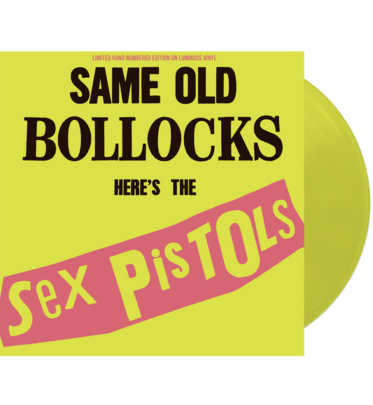 Sex Pistols - Same Old Bollocks (Limited Edition Hand Numbered on Luminous Vinyl)