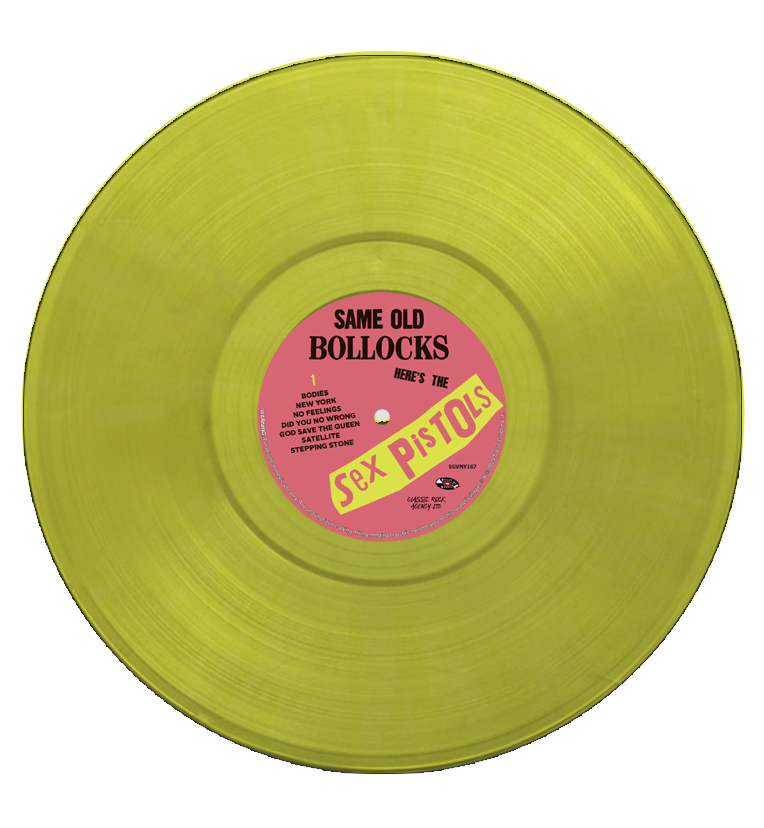 Sex Pistols - Same Old Bollocks (Limited Edition Hand Numbered on Luminous Vinyl)