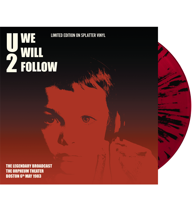 U2 – We Will Follow (Limited Edition Hand Numbered on Splatter Vinyl)